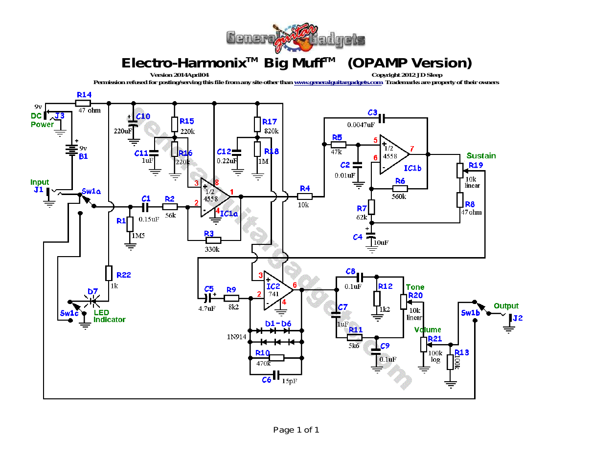 OpAmp BMP Schematic