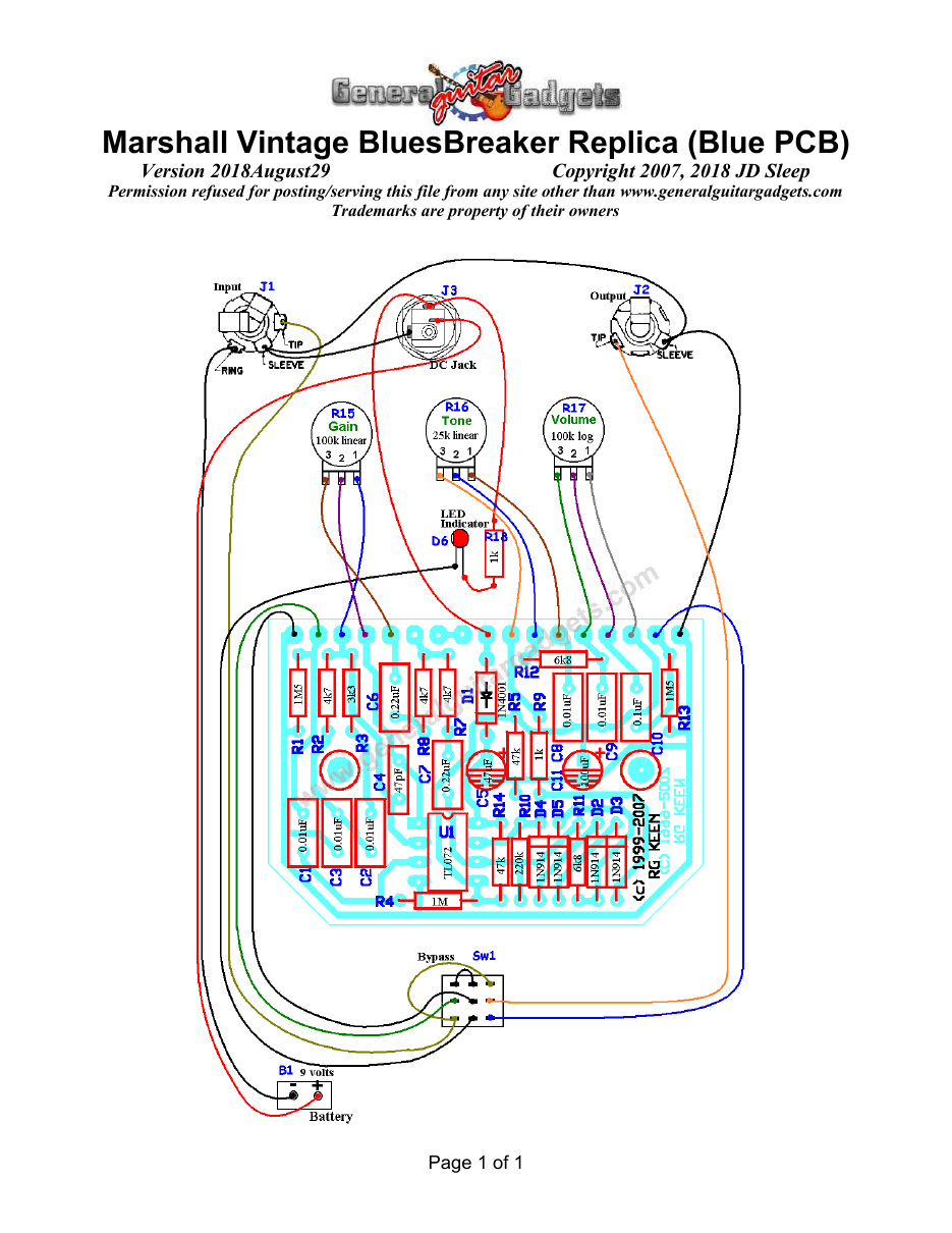 Older Blue PCB MBB Layout File