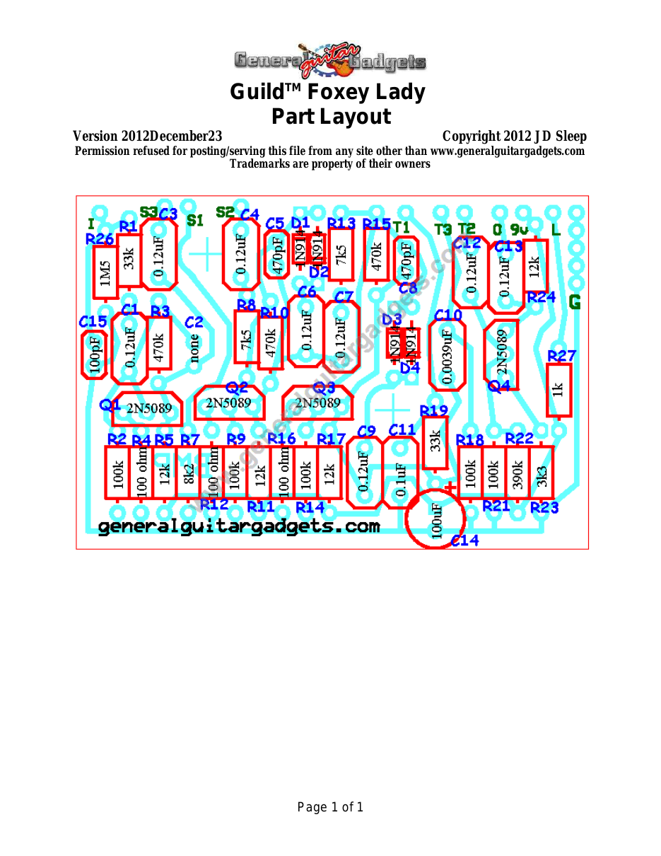 GFL Wiring Diagram