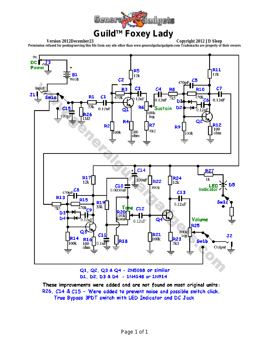 GFL Schematic