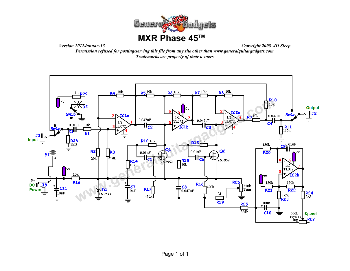 Phase 45™ Schematic