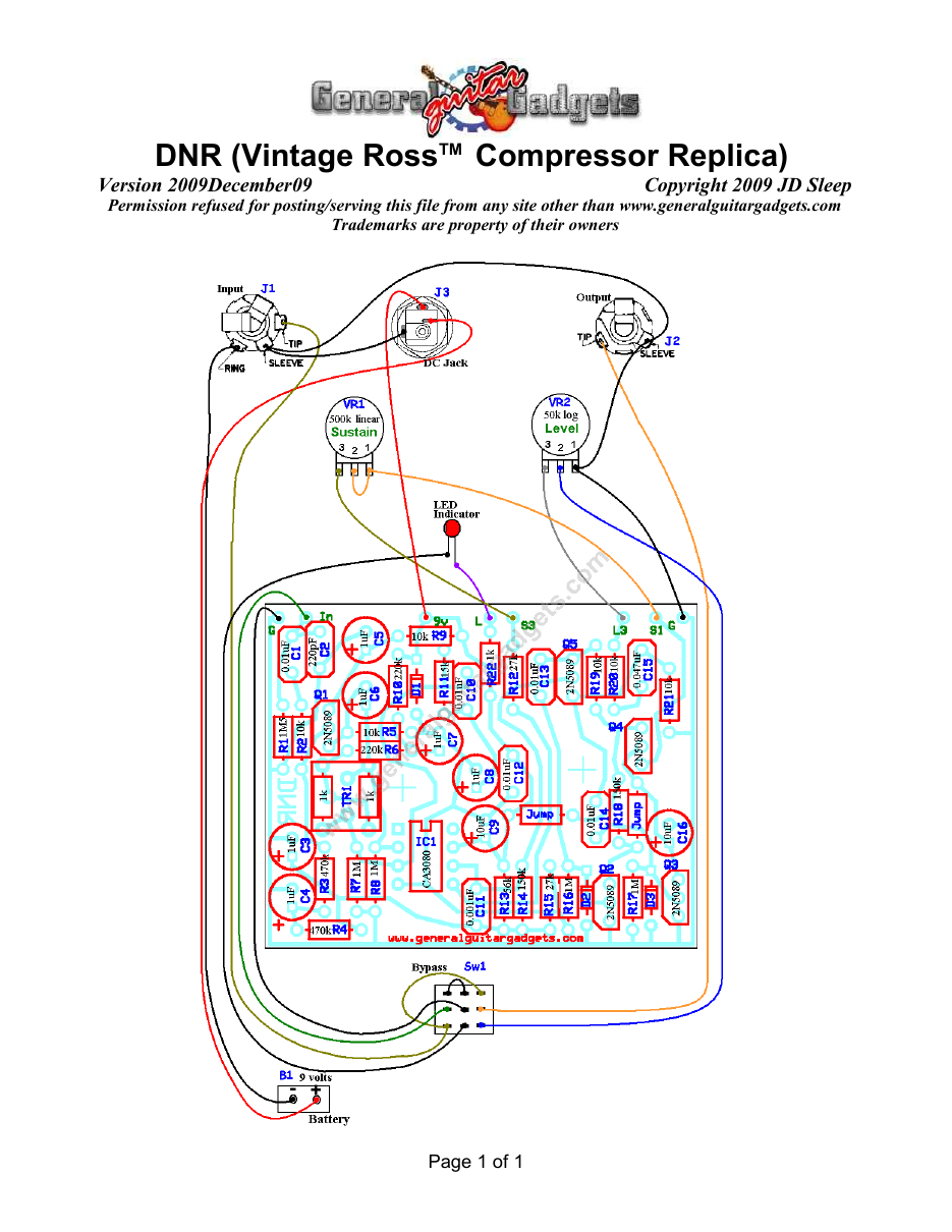 Ross Compressor Parts layout and Wiring Diagram